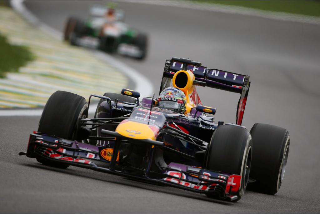Sebastian Vettel, tetracampeão de Fórmula 1. Foto: Beto Issa/ GP Brasil de F1.